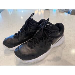 NIKE COURT LITE 2 MEN'S SHOE BLACK SIZE 9.5